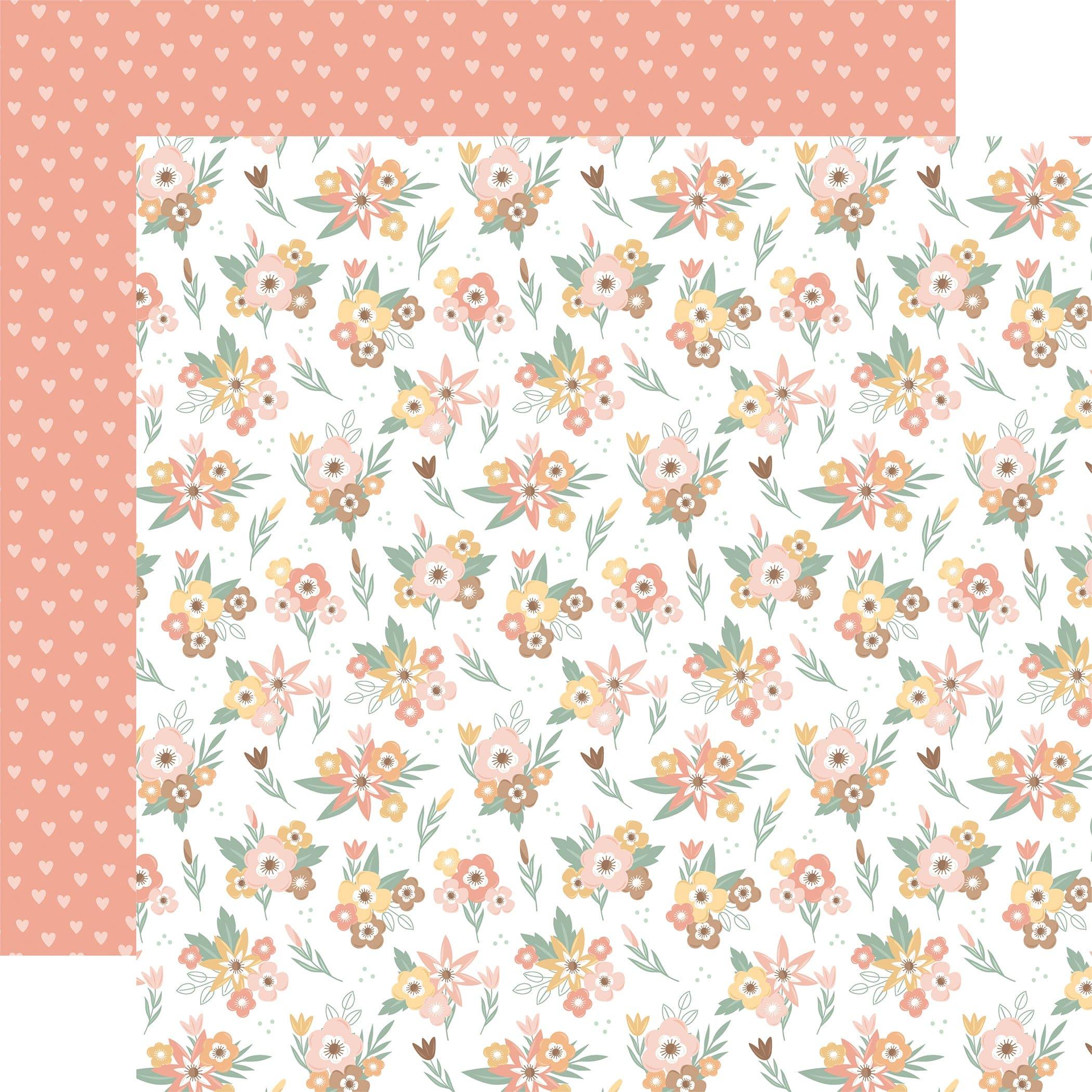 Adorable Floral Paper - Echo Park - Our Baby Girl